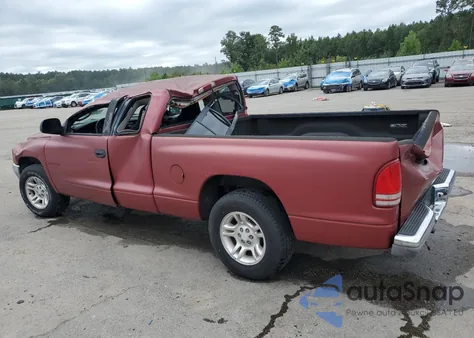 2001 Dodge Dakota из США, поврежденный, VIN 1B7GL22N61S301758